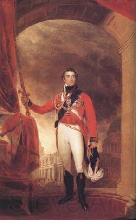 Sir Thomas Lawrence Arthur Wellesley,First Duke of Wellington (mk25)